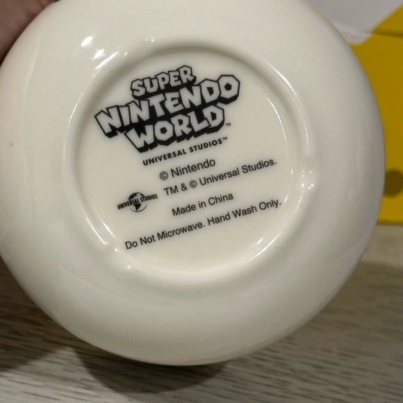 Universal Studios Super Nintendo World Toadstool Cafe Mushroom Soup Bowl - Picture 4 of 5